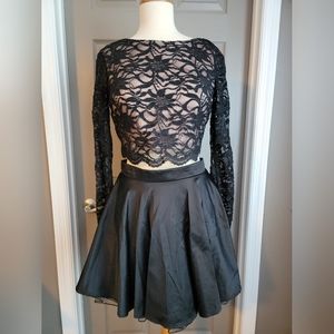 Homecoming 2pc skirt and top
